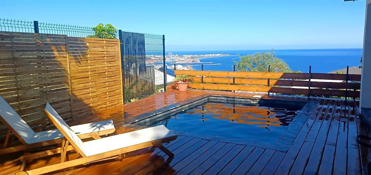 Villa Havre De Paix ,Vue Sur L'Ocean à La Possession Extérieur photo